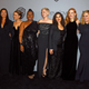 Meryl Streep, activist Ai-jen Poo, Natalie Portman, activist Tarana Burke, Michelle Williams, America Ferrera, Jessica Chastain, Amy Poehler and activist Saru Jayaraman attend the 19th annual Post-Golden Globes party hosted by Warner Bros. Pictures and InStyle at the Beverly Hilton Hotel on Jan. 7, 2018, in Beverly Hills, Calif.